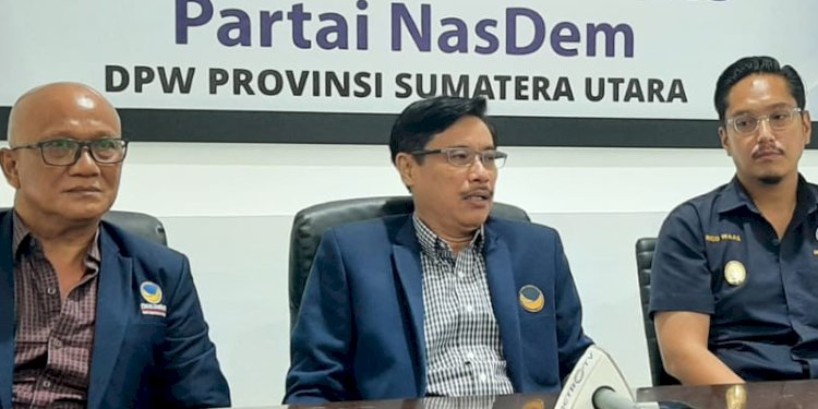 Ketua DPW Nasdem Sumut, Iskandar ST/RMOLSumut