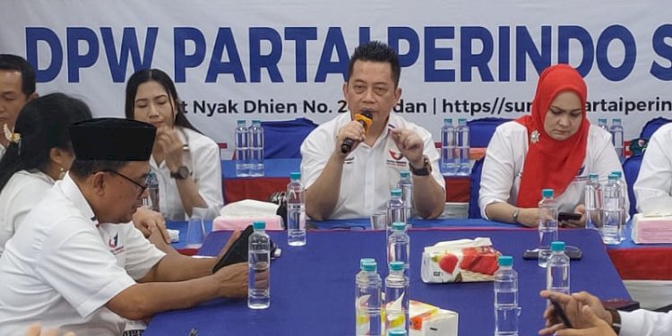 Ketua DPW Partai Perindo Sumut, Rudi Zulham Hasibuan/Ist