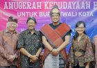 Bobby Nasution Diganjar Anugerah Kebudayaan PWI 2023