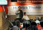 Bicara Didepan 45 Relawan Jokowi, Erick Thohir: Jokowi Luar Biasa, Programnya Harus Diteruskan