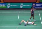 Jatuh Bangun Coba Melawan, Antonsen Tetap Tumbang Ditangan Ginting pada Malaysia Open 2023