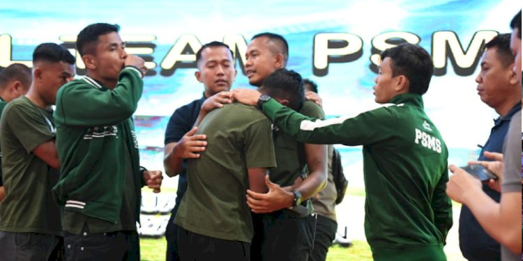Perpisahan Tim PSMS Medan dengan Supporter/Ist