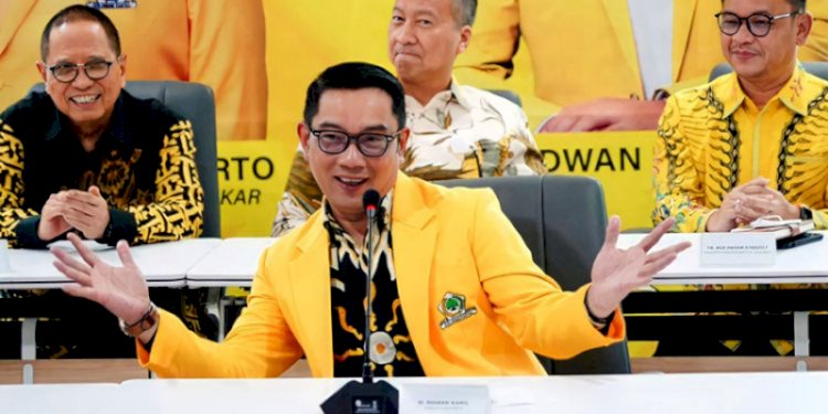  Wakil Ketua Pemenangan Pemilu Partai Golkar, Ridwan Kamil/Net