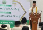 Buka Ramadhan, Musa Rajekshah Berharap Semakin Banyak Komunitas Menggerakkan Masjid