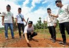 Relawan Ganjar Gelar Pelatihan Bertanam Jagung Santri di Deli Serdang