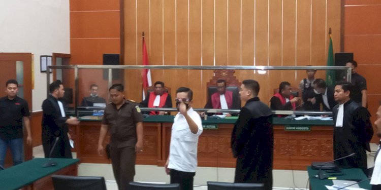 AKBP Dody Prawiranegara usai menjalani sidang vonis di PN Jakarta Selata/Ist
