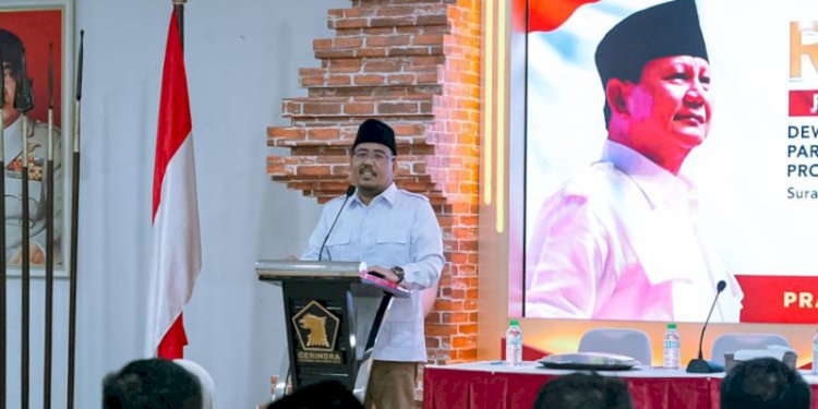 Ketua DPD Gerindra Jatim Anwar Sadad/Ist