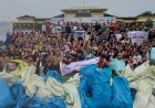 Ribuan Relawan Ikut Aksi Bersih-Bersih WCD 2023 di Komplek Istana Maimun Medan