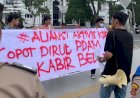 Demo, AKTA Minta Pj Gubernur Sumut Copot Dirut Perumda Tirtanadi