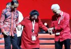 Akrab di Momen Rakernas PDIP, Ganjar Khawatir Pemilih Jokowi Beralih ke Prabowo?