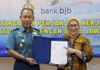 Perkuat Sinergi, bank bjb dan TNI AL Teken Perjanjian Kerja Sama