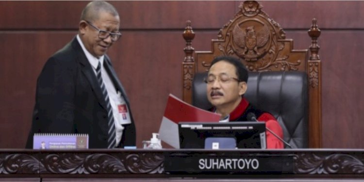 Ketua Mahkamah Konstitusi (MK), Suhartoyo/Net