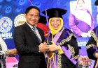Mantan Sekda Sumut, Hj Sabrina Dikukuhkan jadi Guru Besar UMSU