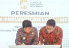 Pj Gubernur Sumut Hassanudin Resmikan Kantor Perwakilan LPS Medan   