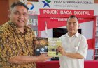 Dua Buku Karya Ketum JMSI Lengkapi Pojok Baca Digital PWI Pusat
